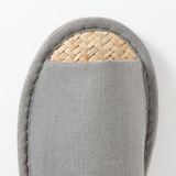 マライ草スリッパ・前あき