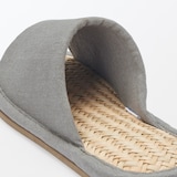 マライ草スリッパ・前あき