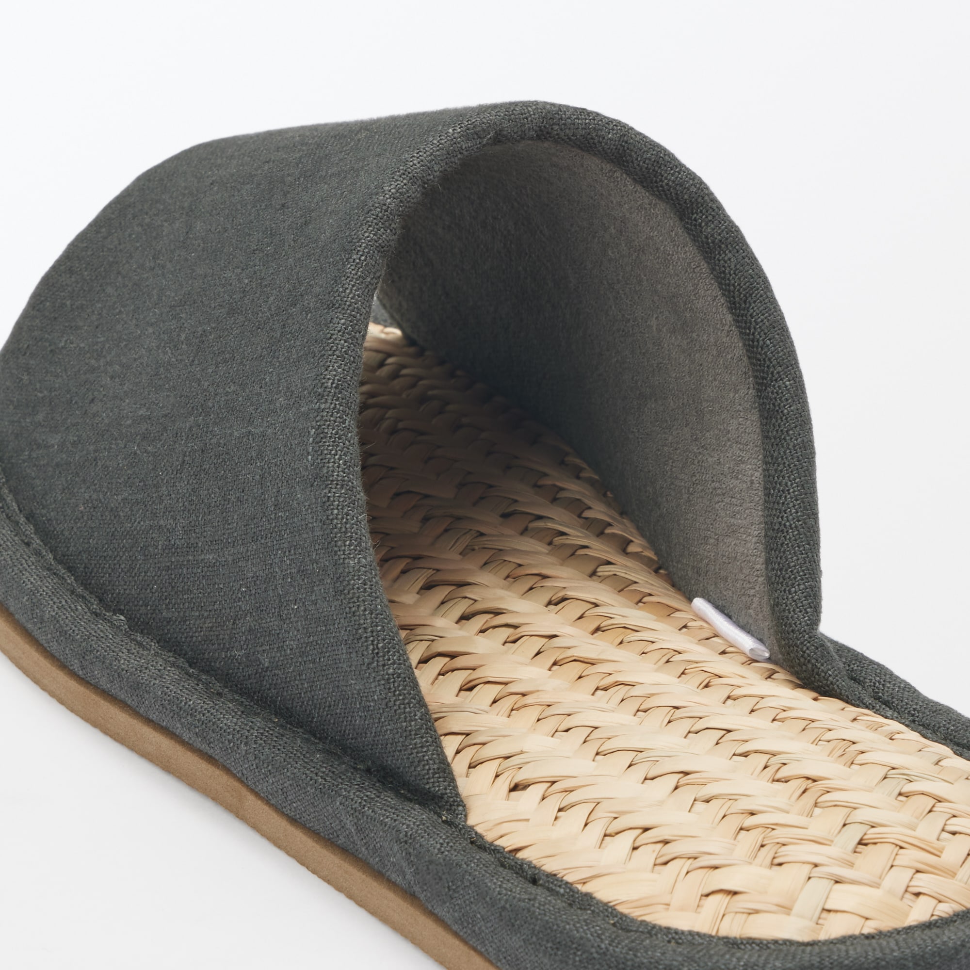 マライ草スリッパ・前あき