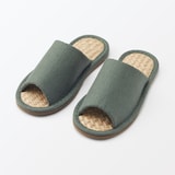 マライ草スリッパ・前あき