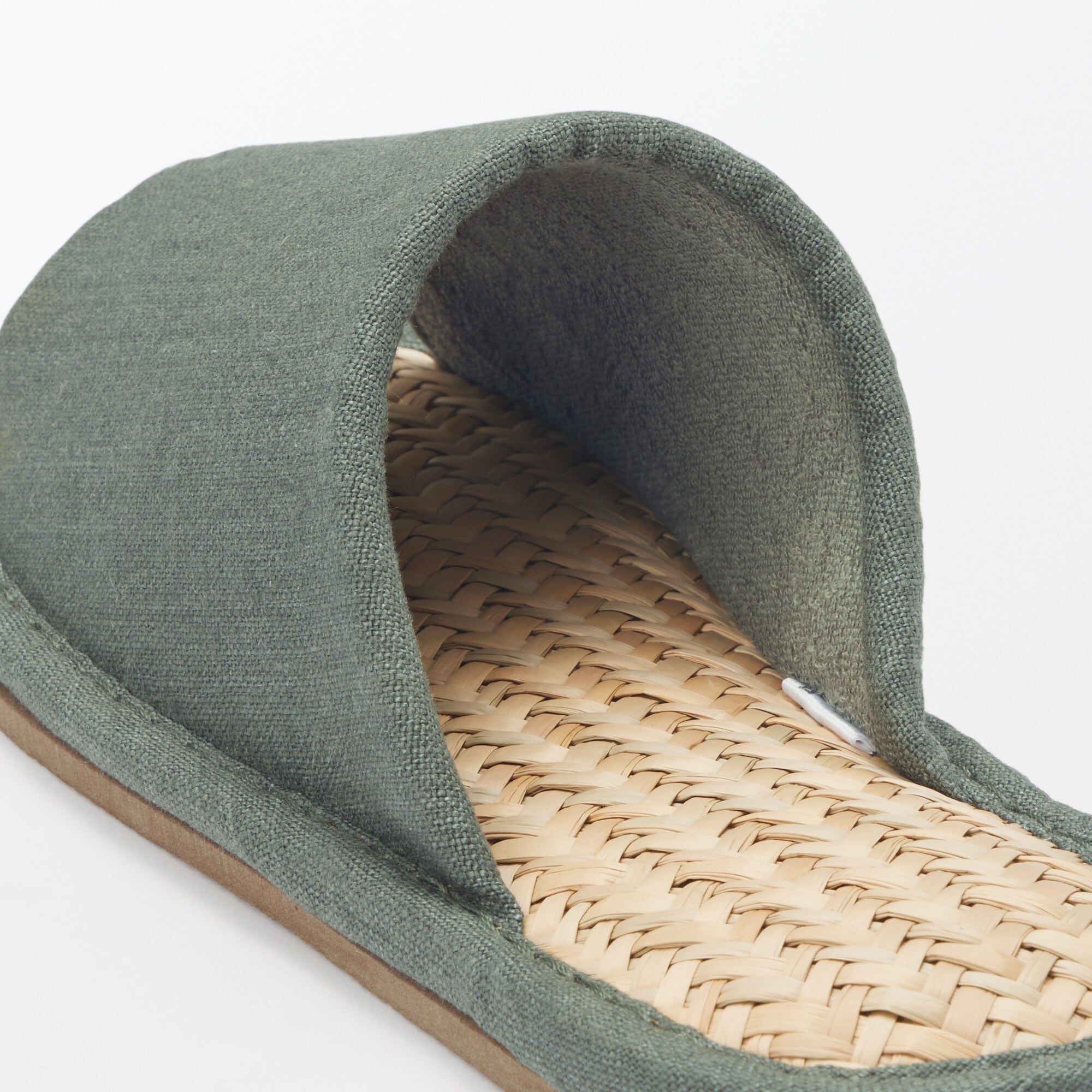 マライ草スリッパ・前あき