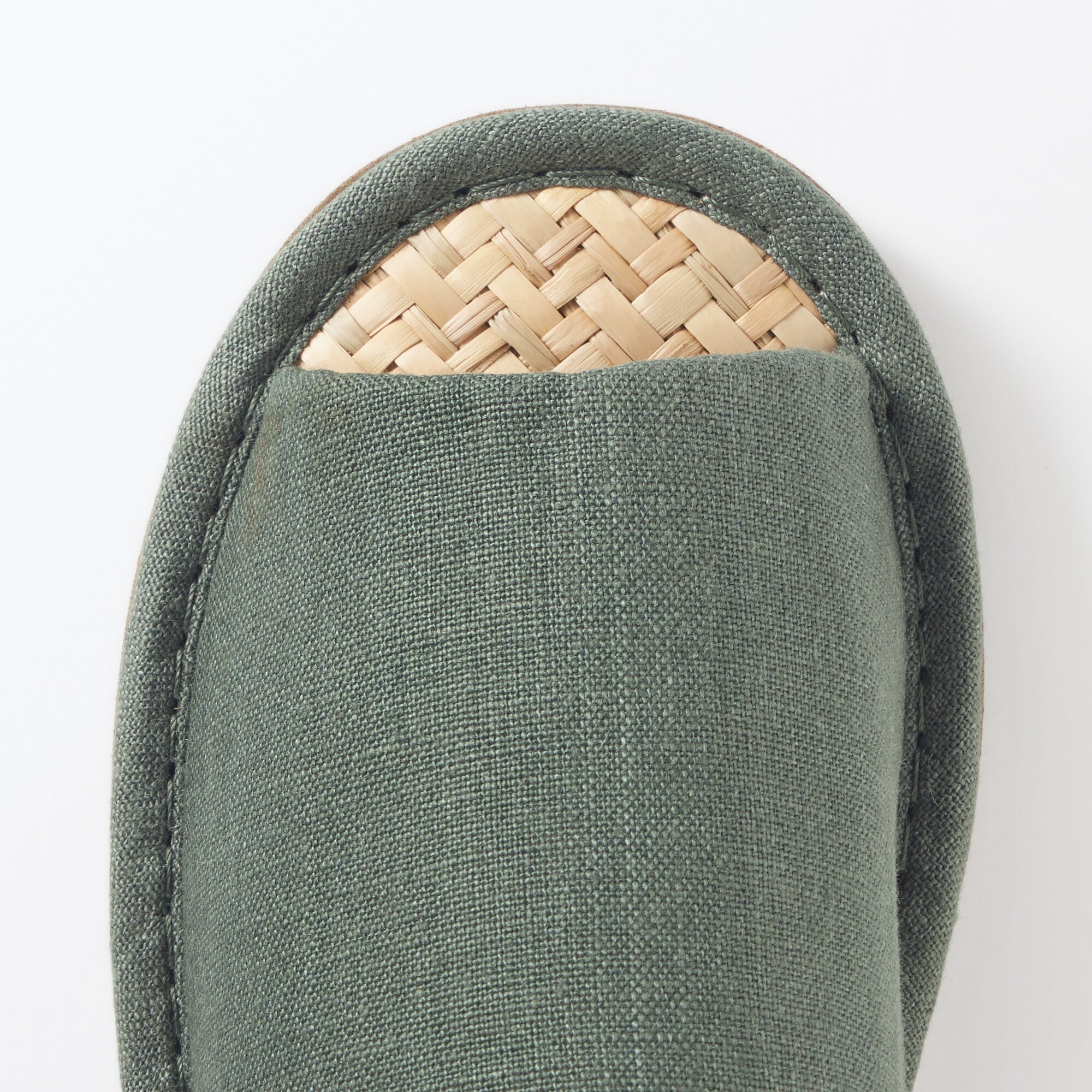 マライ草スリッパ・前あき