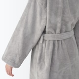 ふっくらパイルバスローブ