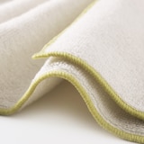 カラーステッチパイル織りフェイスタオル