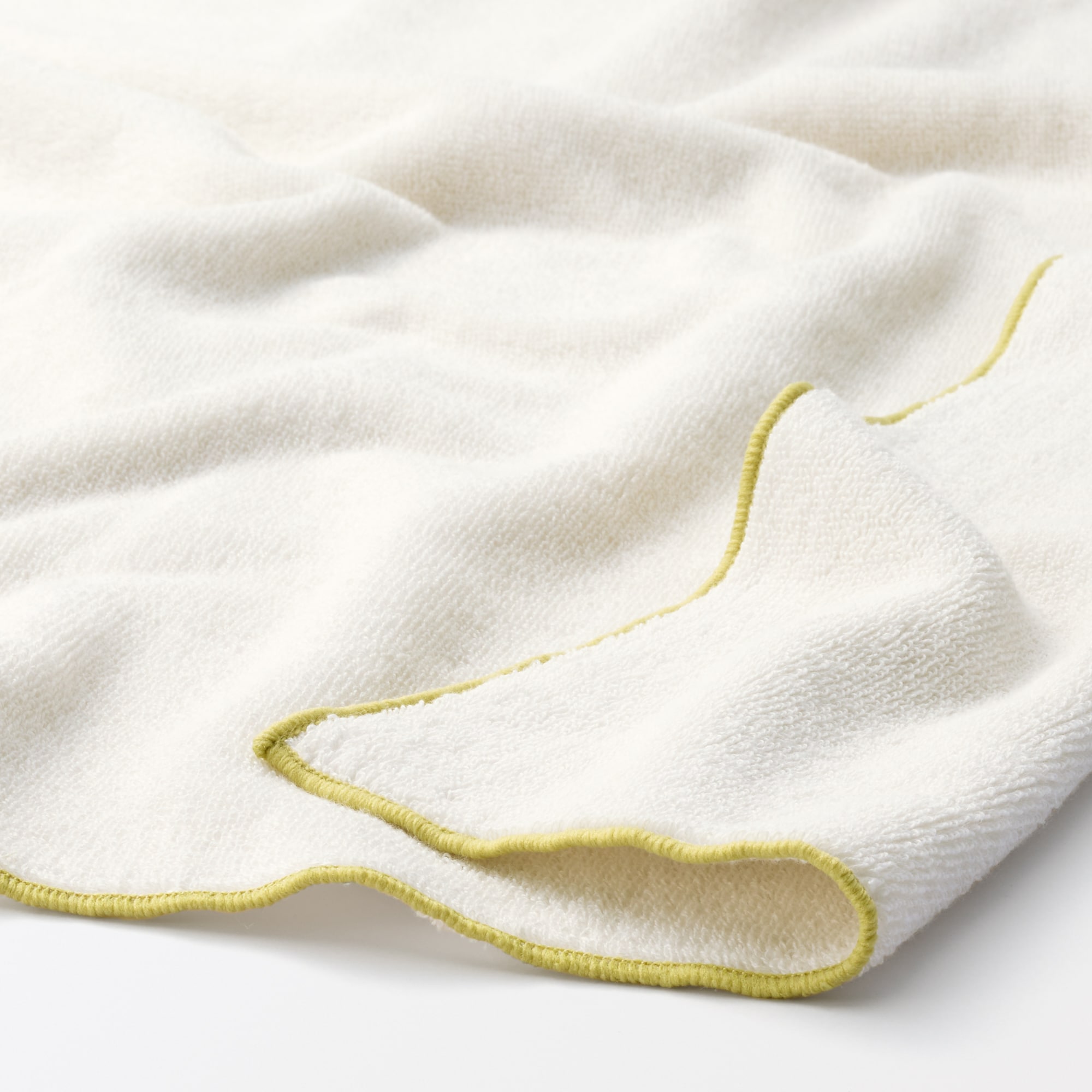 カラーステッチパイル織りバスタオル