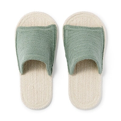 ルームサンダル・前あき　Ｓ～ⅩＬ