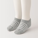 キッズ　足なり直角　スニーカーイン（柄・３足組）