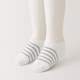 キッズ　足なり直角　スニーカーイン（柄・３足組）