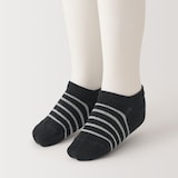 キッズ　足なり直角　スニーカーイン（柄・３足組）