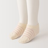 キッズ　足なり直角　スニーカーイン（柄・３足組）