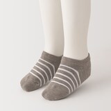 キッズ　足なり直角　スニーカーイン（柄・３足組）