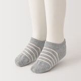 キッズ　足なり直角　スニーカーイン（柄・３足組）