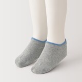 キッズ　足なり直角　スニーカーイン（柄・３足組）