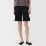 婦人　ムラ糸　チノタックハーフパンツ