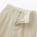 婦人　ムラ糸　チノタックハーフパンツ