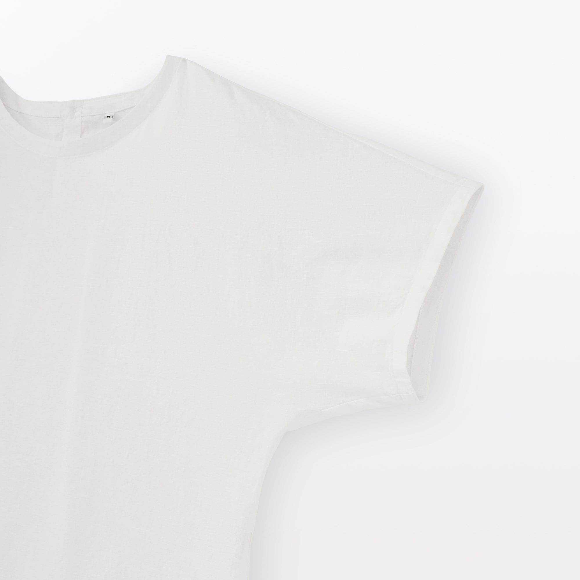 婦人　ヘンプ　コットン　半袖ブラウス