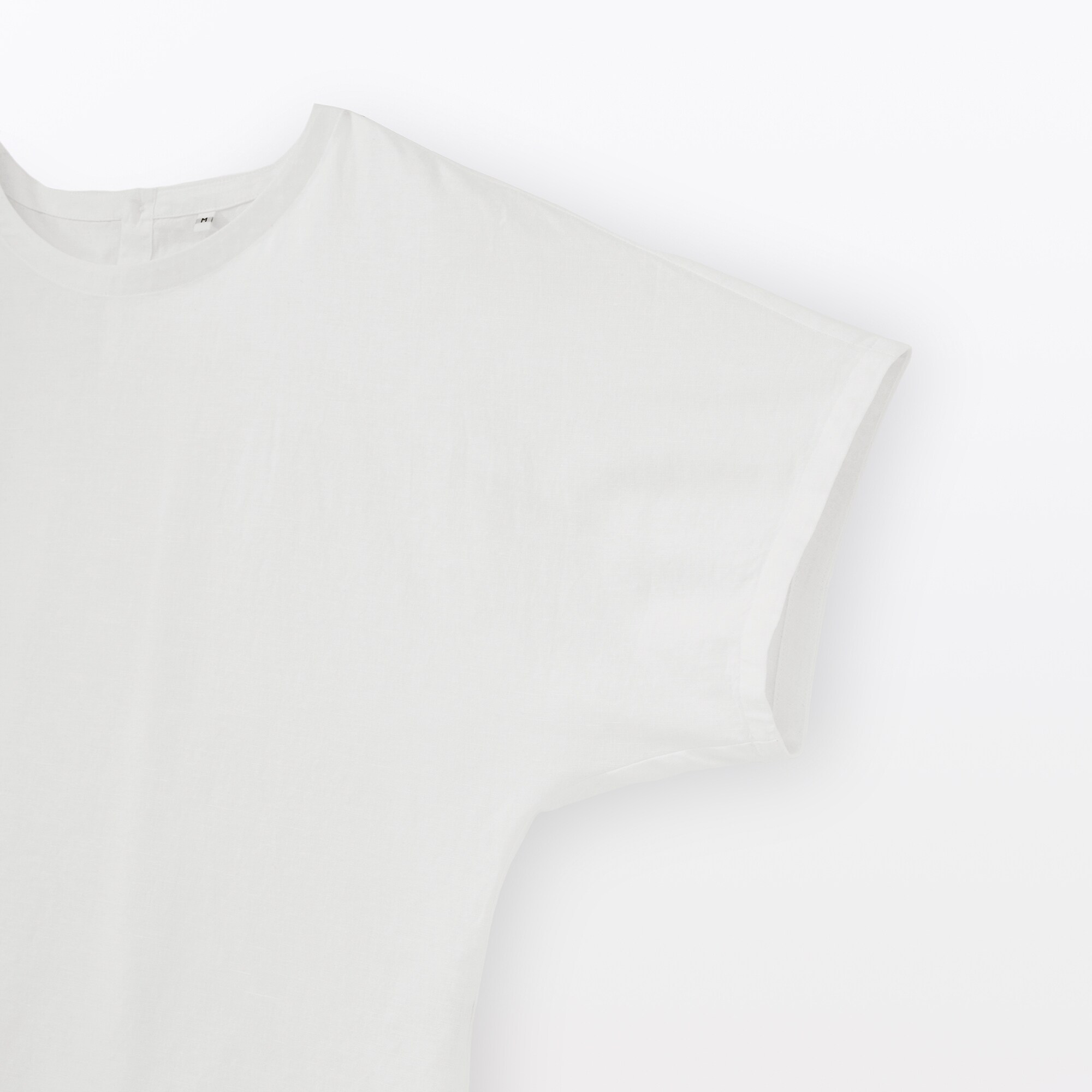 婦人　ヘンプ　コットン　半袖ブラウス