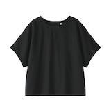 婦人　ヘンプ　コットン　半袖ブラウス