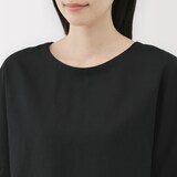 婦人　ヘンプ　コットン　半袖ブラウス