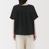 婦人　ヘンプ　コットン　半袖ブラウス