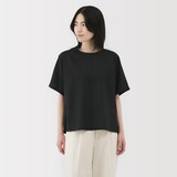 婦人　ヘンプ　コットン　半袖ブラウス