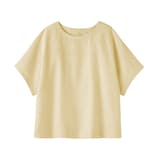 婦人　ヘンプ　コットン　半袖ブラウス