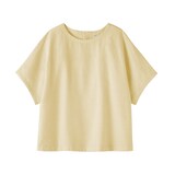 婦人　ヘンプ　コットン　半袖ブラウス