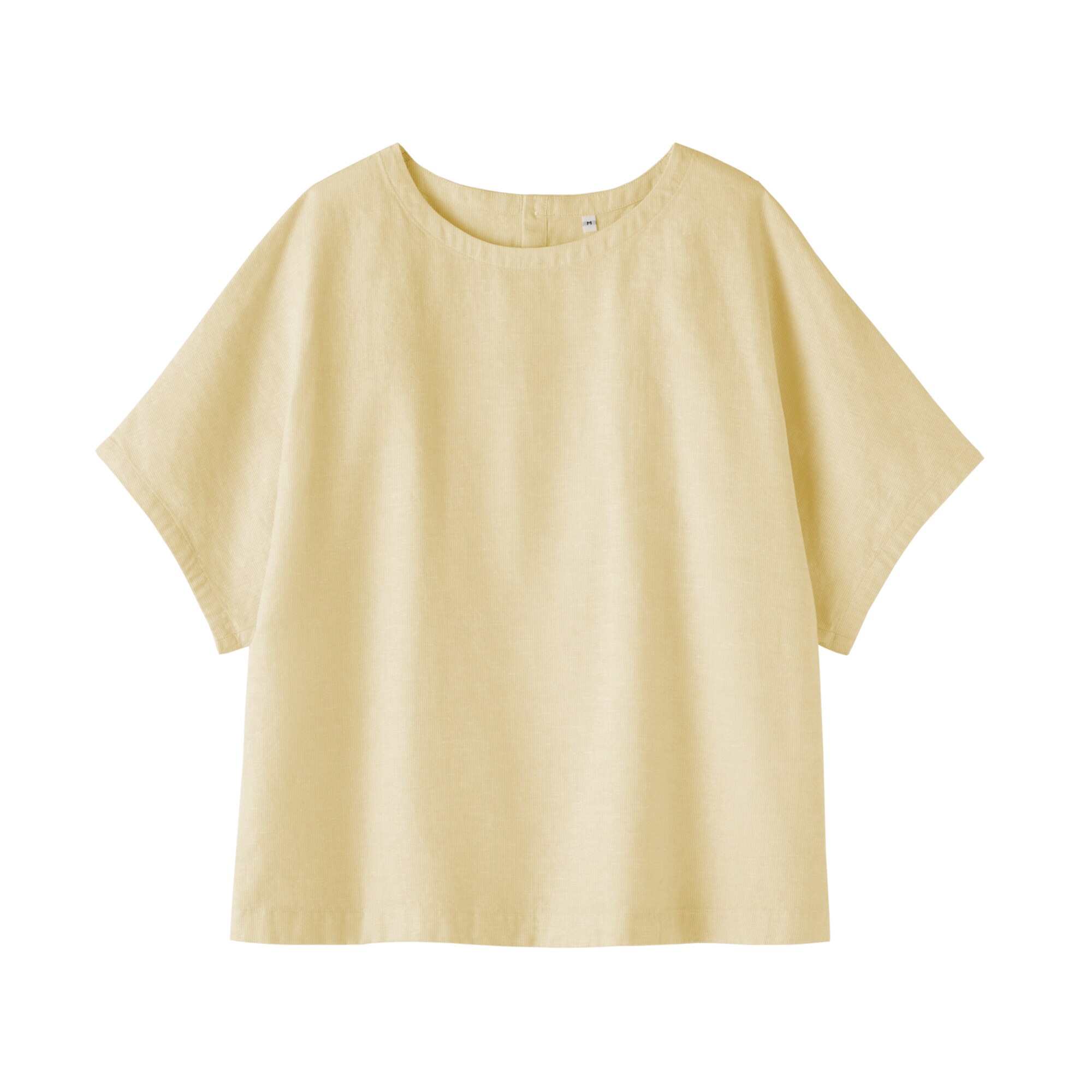 婦人　ヘンプ　コットン　半袖ブラウス