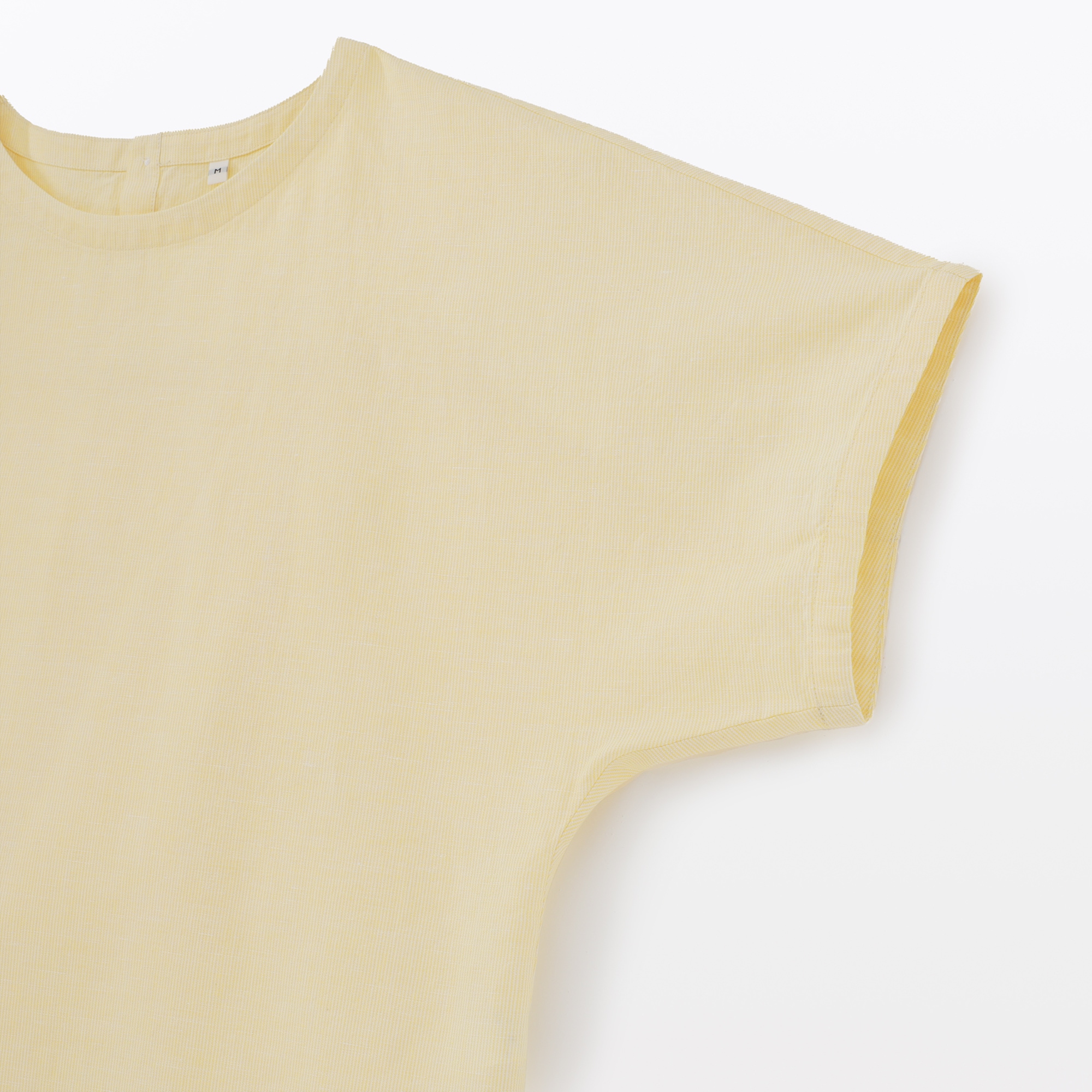 婦人　ヘンプ　コットン　半袖ブラウス