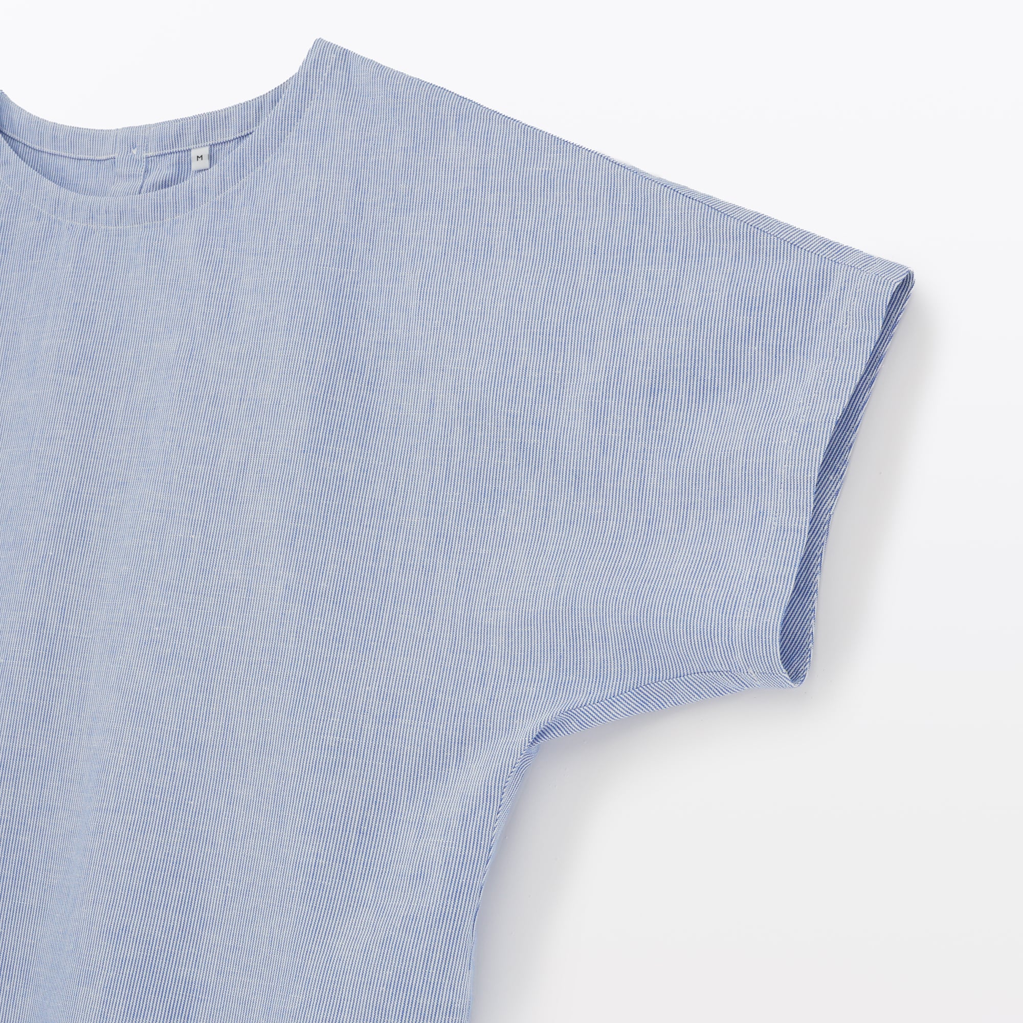 婦人　ヘンプ　コットン　半袖ブラウス