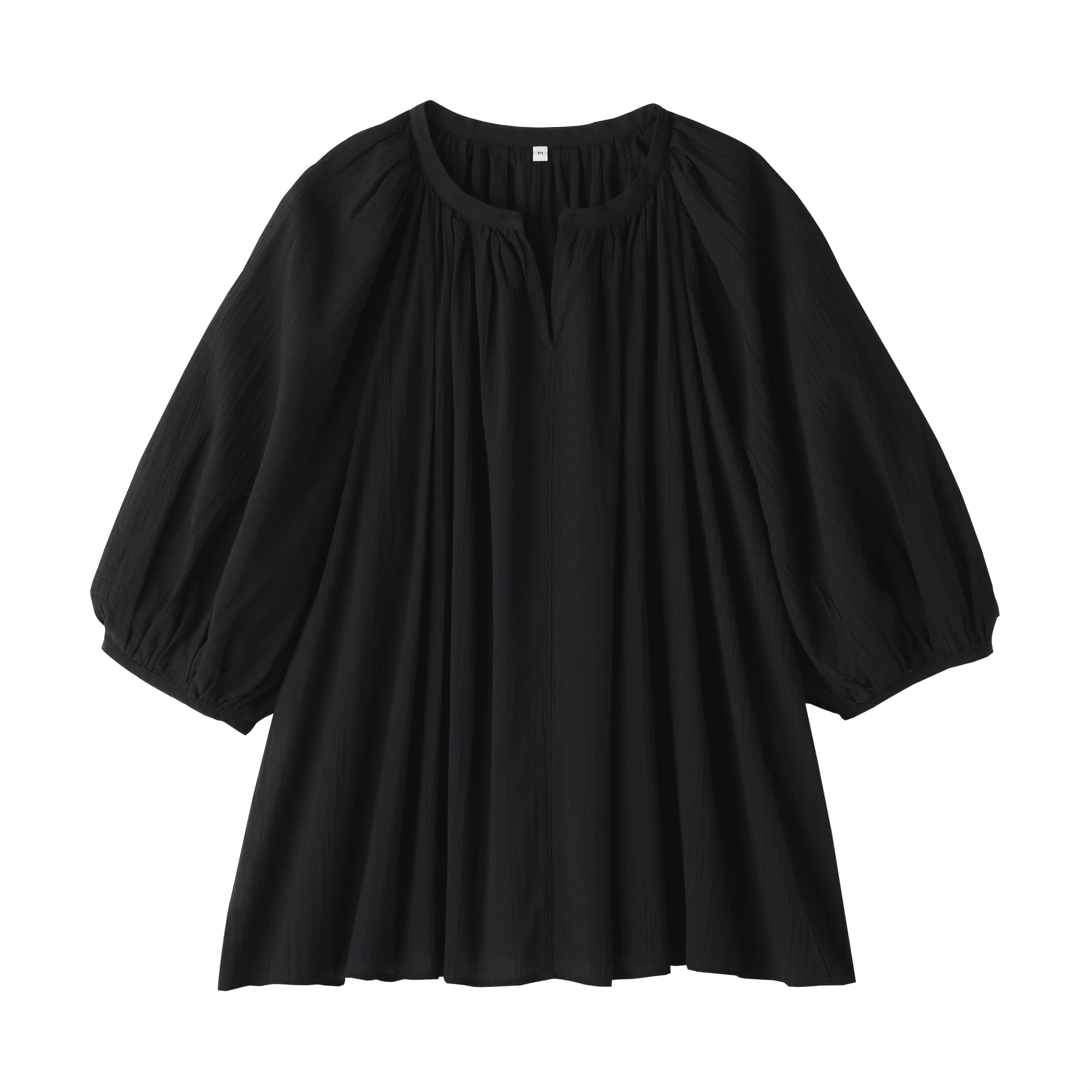 MUJI (無印良品) - 無印良品    強撚ボイル半袖ブラウス L 3点 婦人 強撚ボイル 半袖ブラウス | 無印良品