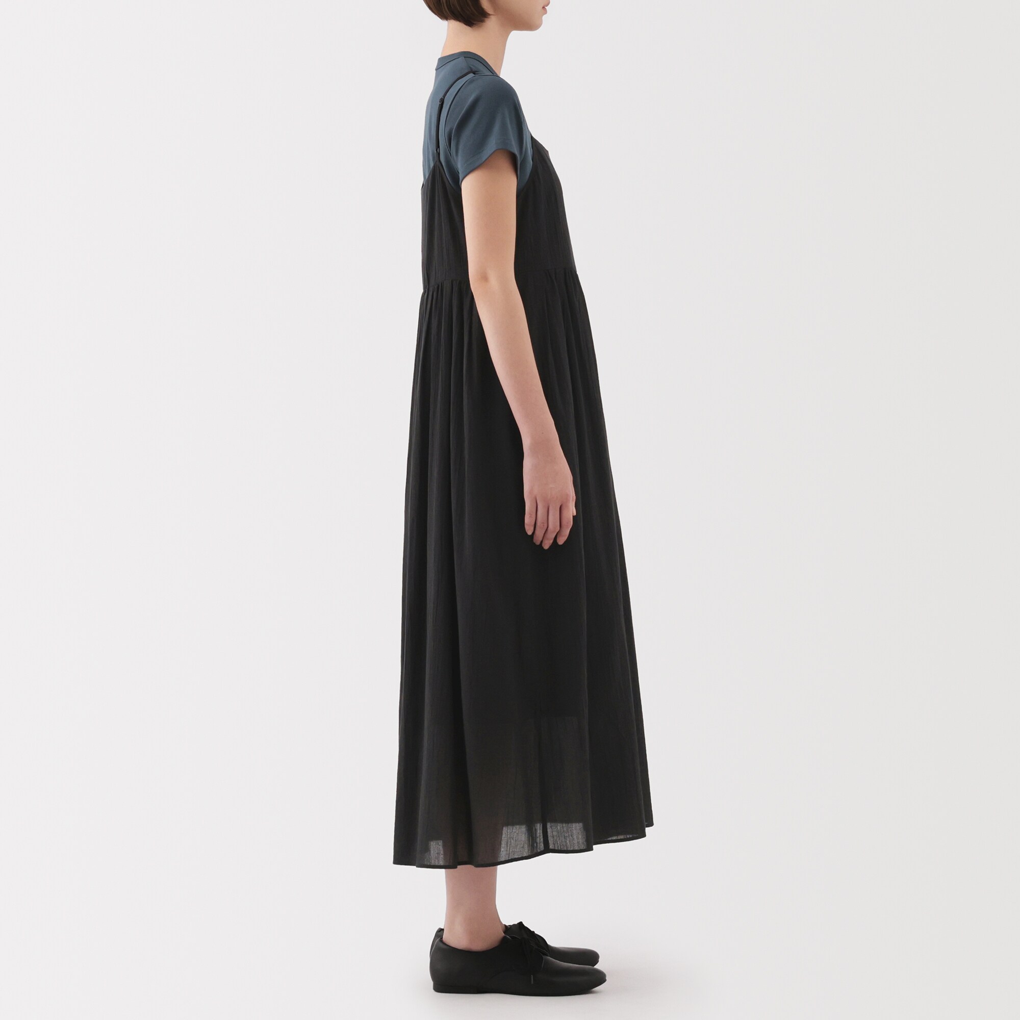 婦人 強撚ボイル キャミソールワンピース | 無印良品