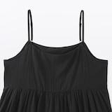 婦人　強撚ボイル　キャミソールワンピース