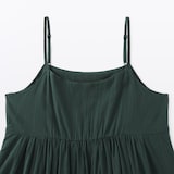 婦人　強撚ボイル　キャミソールワンピース