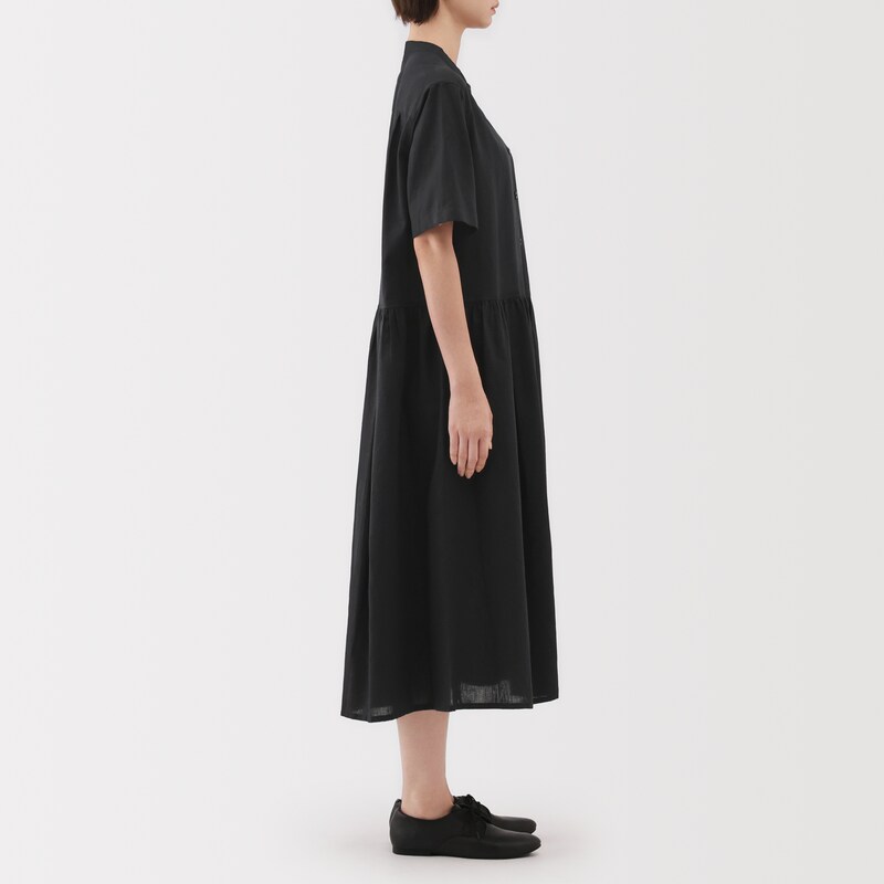 婦人 ヘンプ コットン 半袖ワンピース | 無印良品 