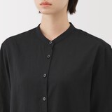 婦人　ヘンプ　コットン　半袖ワンピース