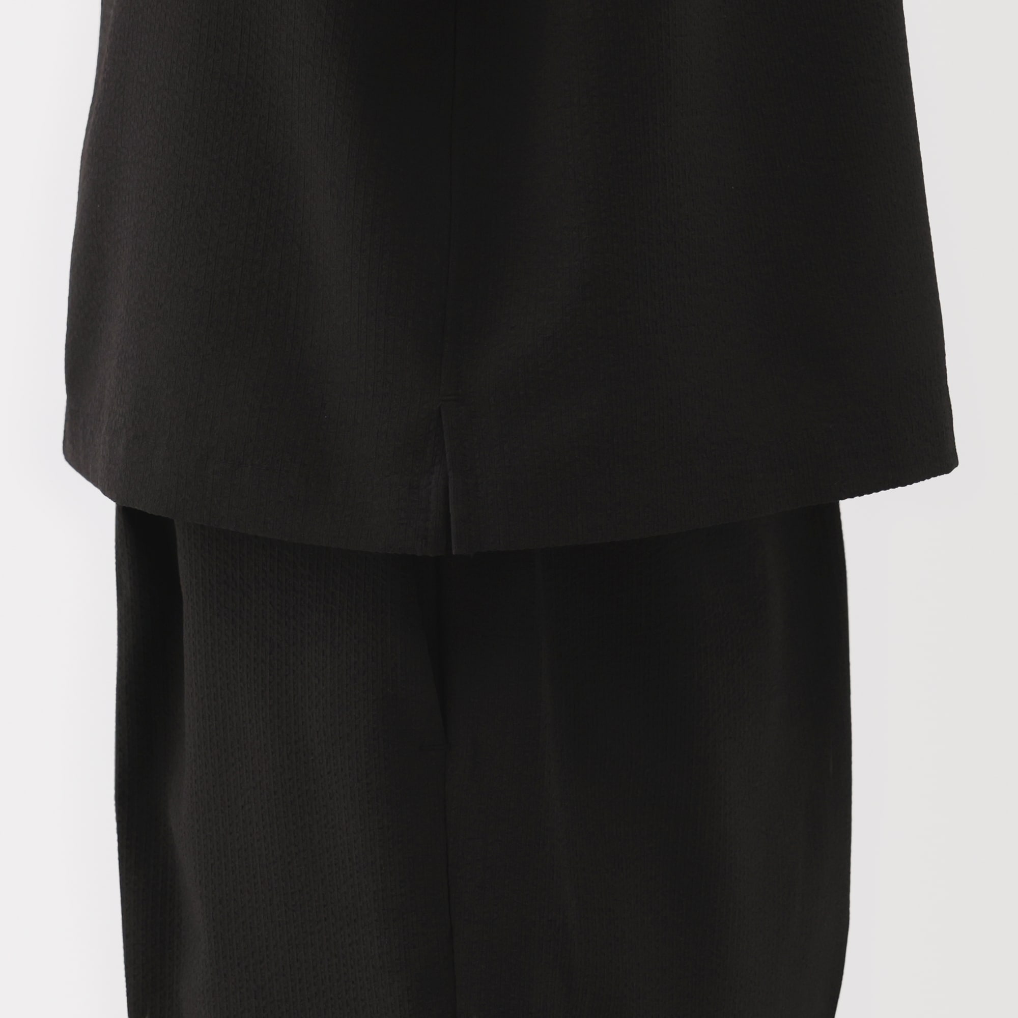 婦人　風を通す　ストレッチサッカー　オープンカラー半袖シャツ