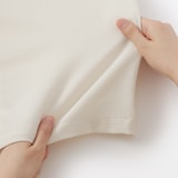 婦人　風を通す　ストレッチサッカー　オープンカラー半袖シャツ