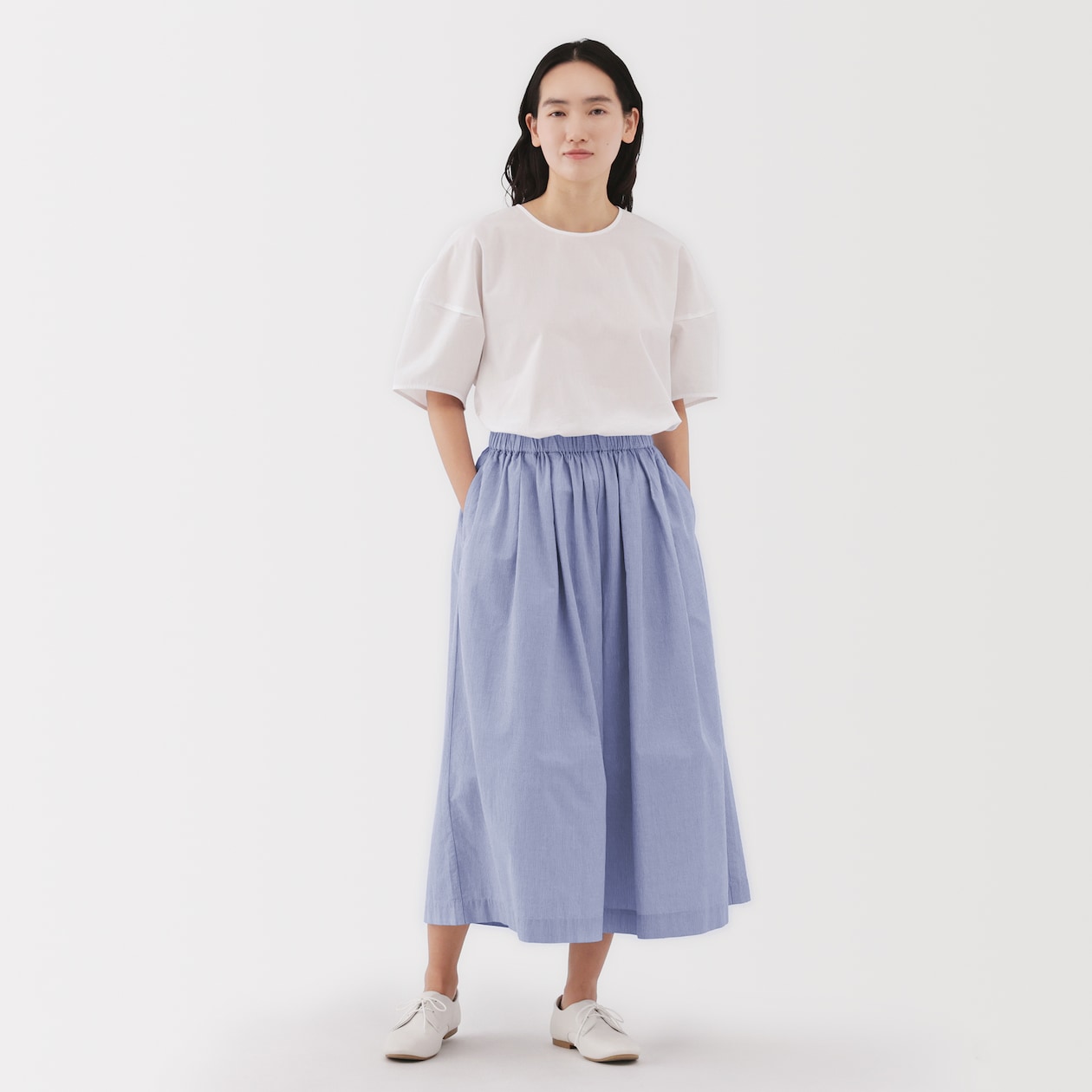 婦人　涼感イージークロップドパンツ