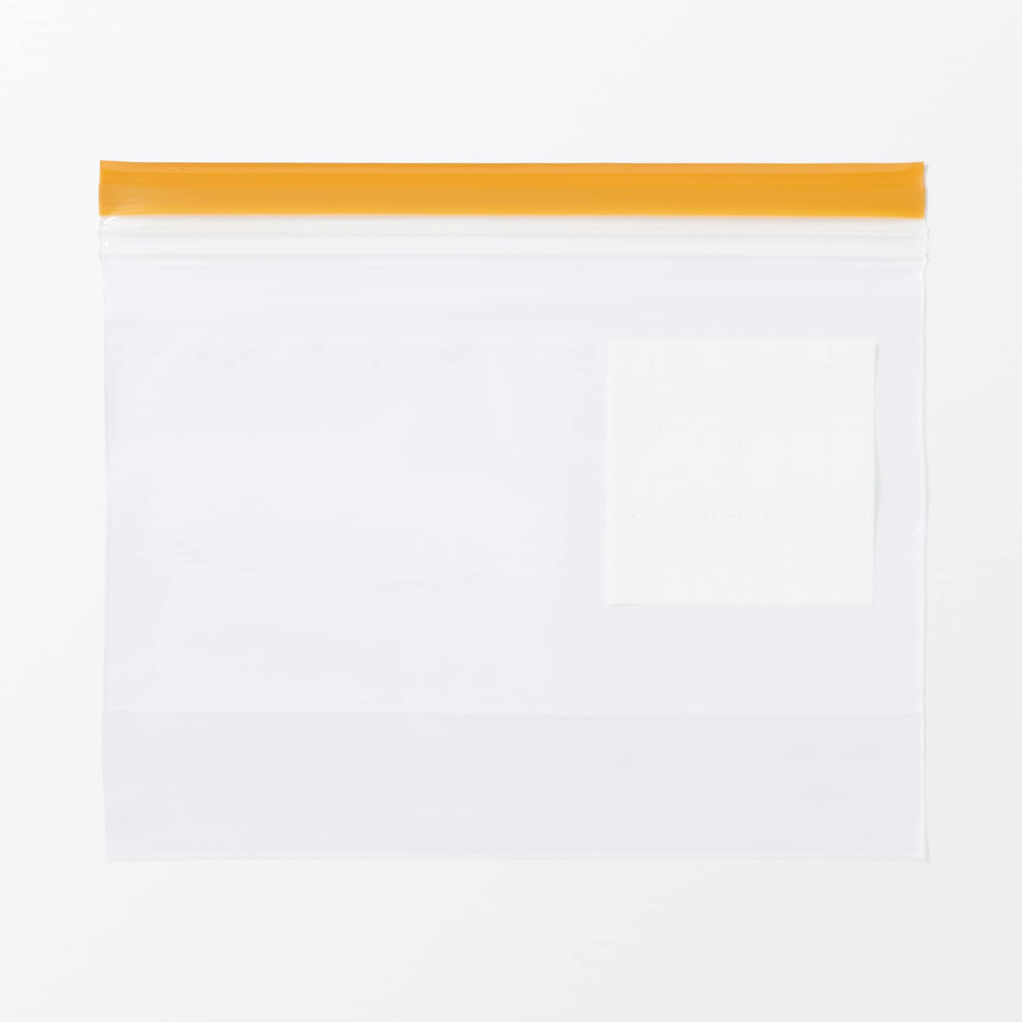 マチ付きダブルチャック フリーザーバッグ／S | 無印良品