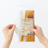 マチ付きダブルチャック　フリーザーバッグ／Ｓ