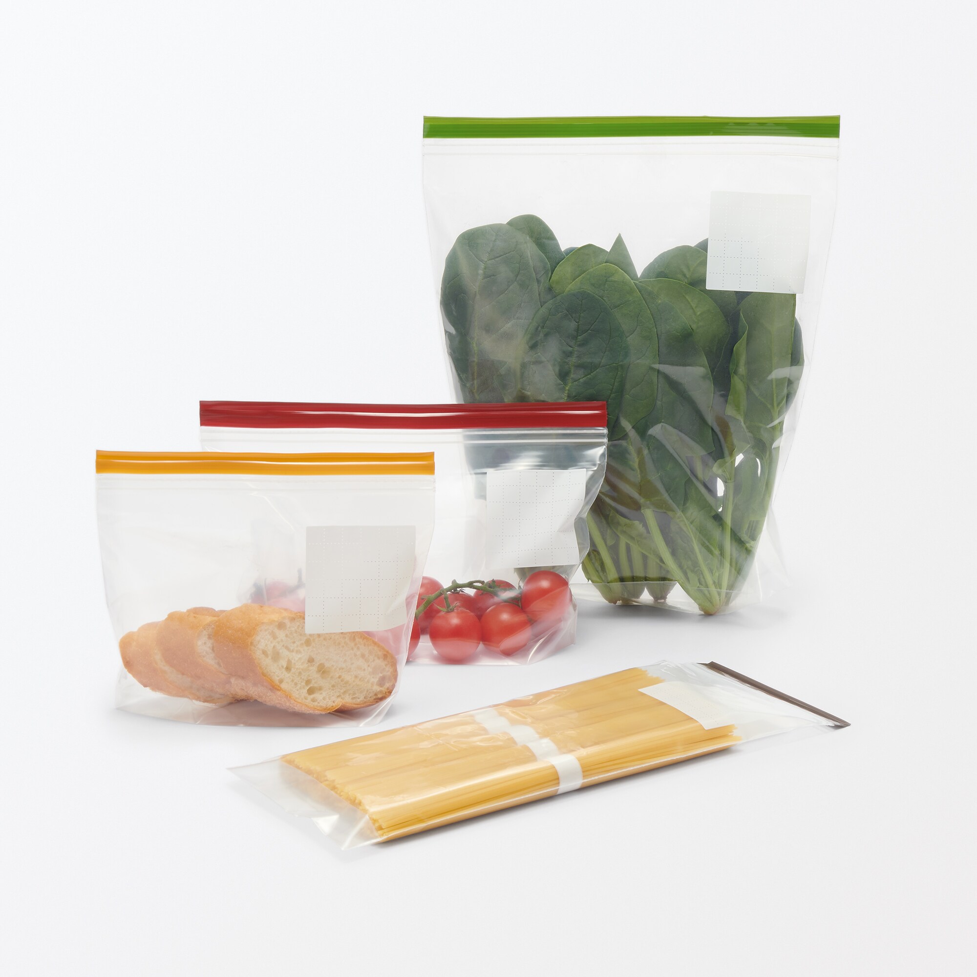 マチ付きダブルチャック フリーザーバッグ／S | 無印良品