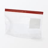 マチ付きダブルチャック　フリーザーバッグ／Ｍ