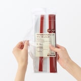 マチ付きダブルチャック　フリーザーバッグ／Ｍ