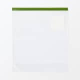 マチ付きダブルチャック　フリーザーバッグ／Ｌ