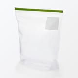 マチ付きダブルチャック　フリーザーバッグ／Ｌ