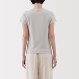 婦人　涼感汗じみしにくいクルーネック半袖Ｔシャツ