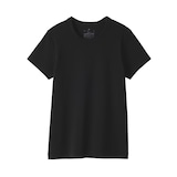 婦人　涼感汗じみしにくいクルーネック半袖Ｔシャツ