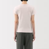 婦人　涼感汗じみしにくいクルーネック半袖Ｔシャツ