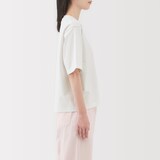 婦人　涼感ＵＶカットクルーネックワイド半袖Ｔシャツ